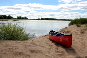 canoeing, camping, Wisconsin River, beach, Wisconsin Canoe Company