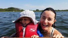 turtle lake, wisconsin, boating, swimming, summer, adventure mom, nautique, lake life